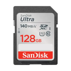 Sandisk Ultra 128GB 140Mbps SDXC UHS-I U1 Memory Card (SDSDUNB-128G-GN6IN)